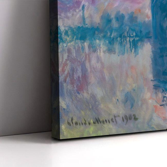 Canvas print The Houses of Parliament Monet C. Framed canvas View 5