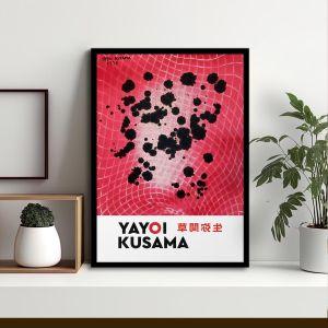 Αφίσα Έκθεσης Red poppies, Yayoi Kusama