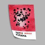 Αφίσα Έκθεσης Red poppies, Yayoi Kusama