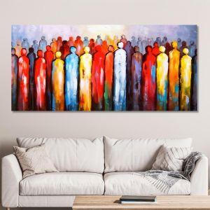 Canvas print Memories panoramic Framed canvas View 1 2