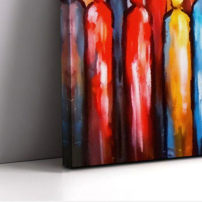 Canvas print Memories, panoramic