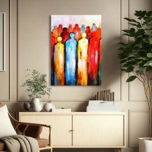 Canvas print Memories vertical Framed canvas View 1 2