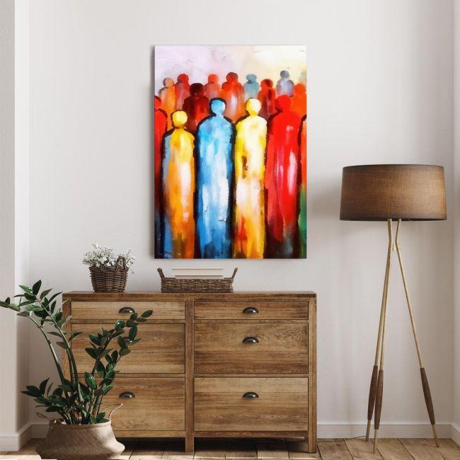 Canvas print Memories, vertical
