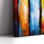 Canvas print Memories, vertical