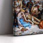Canvas print The Massacre at Chios, Delacroix Eugene