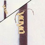 Grandpa Grandma, wooden word