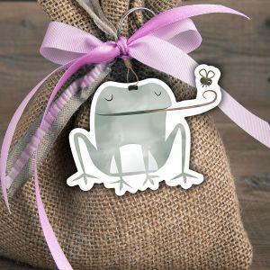 Small Wooden figure printed , Knight, dragon, castle