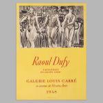 Αφίσα Έκθεσης, Galerie Louis Carré, Dufy R, αφίσα, κάδρο