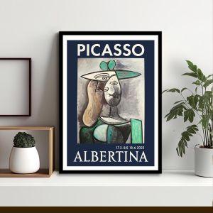 Αφίσα Έκθεσης Picasso, Albertina, αφίσα, κάδρο