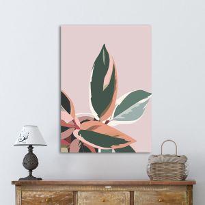 Canvas print Vector leaves