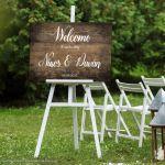 Wooden sign Wedding,Welcome to our love story