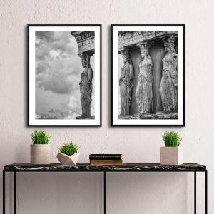 Caryatides poster 2ptych