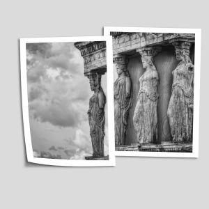 Καρυάτιδες, Caryatides αφίσα, κάδρο, δίπτυχο 2