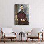 Πίνακας ζωγραφικής Portrait of Leopoldo Zborowsk, Modigliani A.
