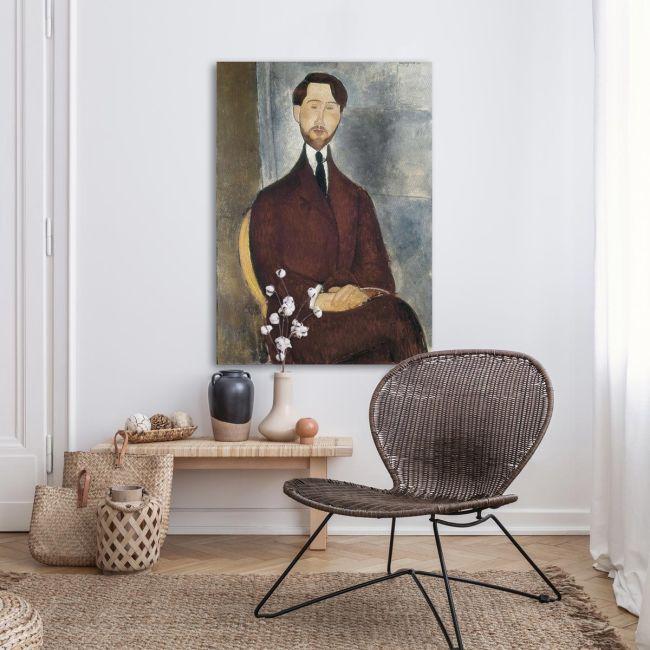 Πίνακας ζωγραφικής Portrait of Leopoldo Zborowsk, Modigliani A.