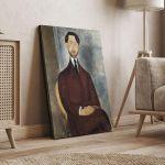 Πίνακας ζωγραφικής Portrait of Leopoldo Zborowsk, Modigliani A.