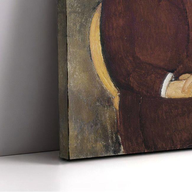 Canvas print Portrait of Leopoldo Zborowsk, Modigliani Amedeo