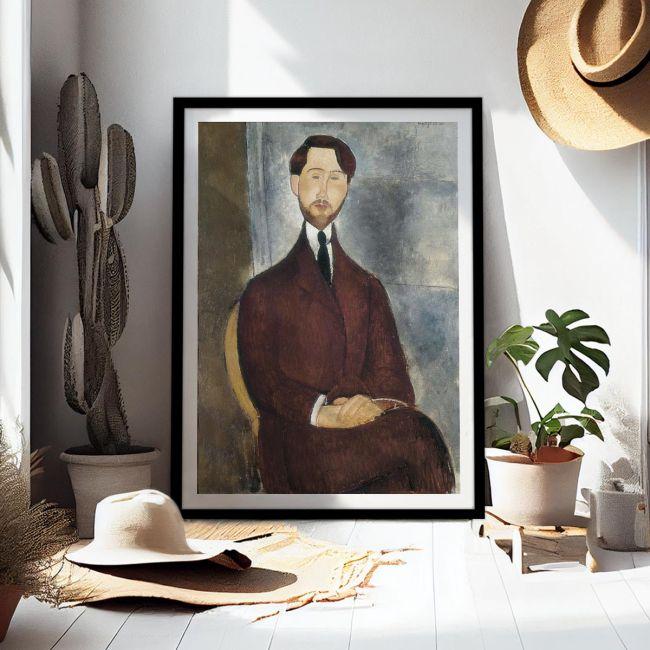 Πίνακας ζωγραφικής Portrait of Leopoldo Zborowsk, Modigliani A.