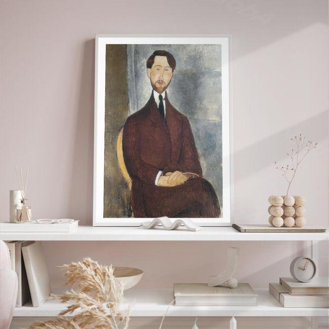 Πίνακας ζωγραφικής Portrait of Leopoldo Zborowsk, Modigliani A.