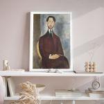 Πίνακας ζωγραφικής Portrait of Leopoldo Zborowsk, Modigliani A.