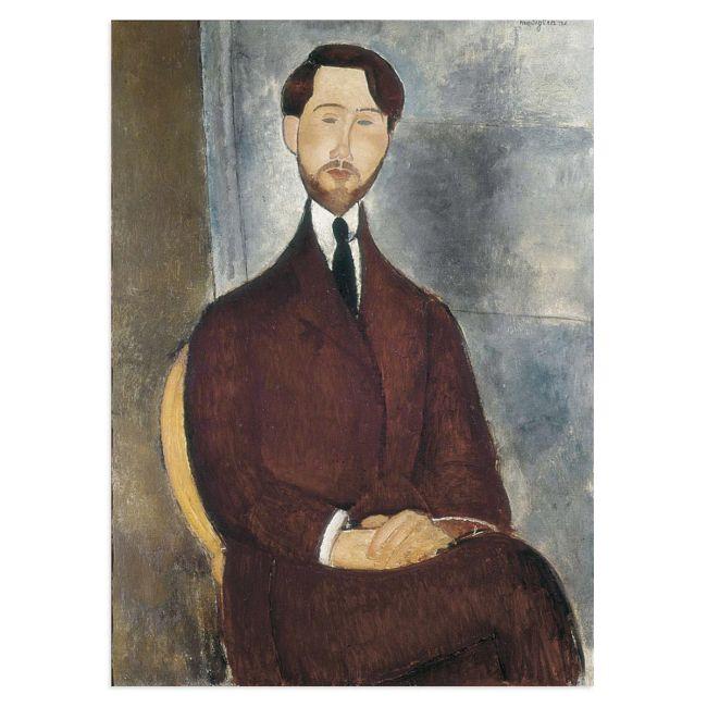 Πίνακας ζωγραφικής Portrait of Leopoldo Zborowsk, Modigliani A.