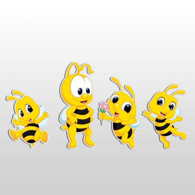 Wooden figures Bees art 2