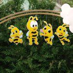 Wooden figures Bees art 2