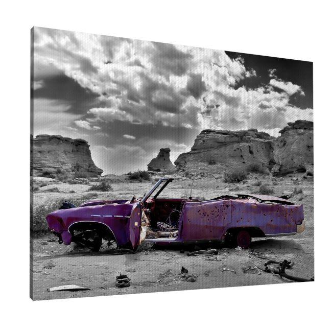 Canvas print Mauve Cadillac