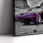 Canvas print Mauve Cadillac
