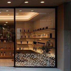 Store front sticker border Easter Sticker 1