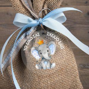 Plexiglassγια μπομπονιέρα εκτυπωμένη με το δικό σας κυκλικό σχέδιο 2