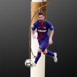 Plexiglass figure Lewandowski, easter deco