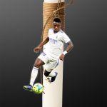 Plexiglass figure Neymar, easter deco