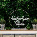 Silver mat Plexiglass couple names