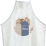 Sticker forbaptism apron, Forest animals watercolor at car