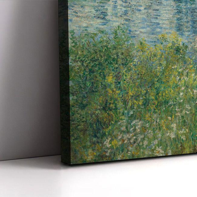 Canvas print Banks of the Seine, Monet