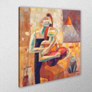 Canvas print Duet, square 2