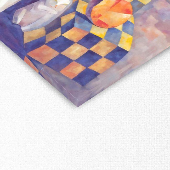 Canvas print Dreaming of music, square