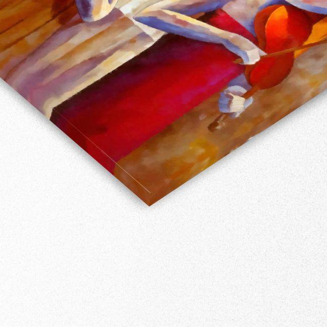 Canvas print Violin trio, square