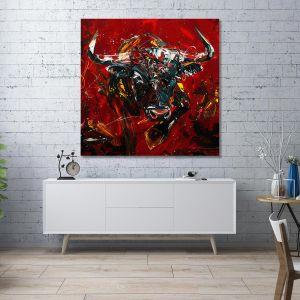 Canvas print Violin trio, square