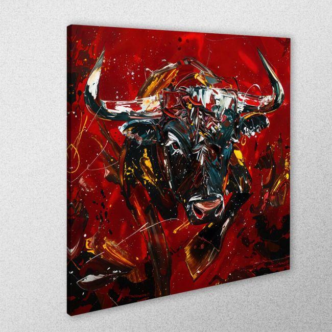 Canvas print Violin trio, square