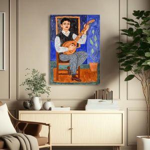 Canvas print Outi reart (original Sikeliotis) Framed canvas View 1 2