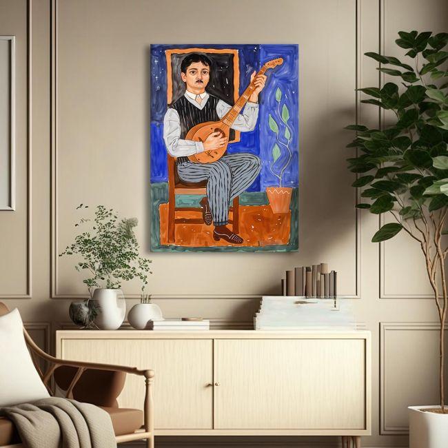 Canvas print Outi reart, (original Sikeliotis)