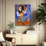 Canvas print Outi reart, (original Sikeliotis)