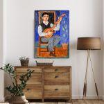 Canvas print Outi reart, (original Sikeliotis)