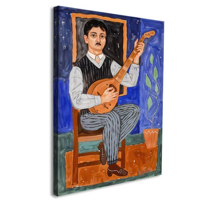 Canvas print Outi reart, (original Sikeliotis)