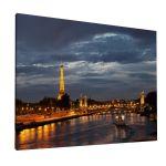 Canvas print Paris, Eiffel tower and Pont Alexandre