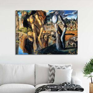 Πίνακας ζωγραφικής Metamorphosis of Narcissus reart (original Dali)