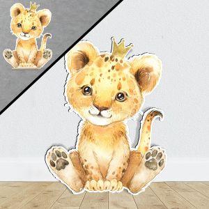 Printed wooden figure, Little lion king