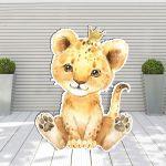 Printed wooden figure, Little lion king